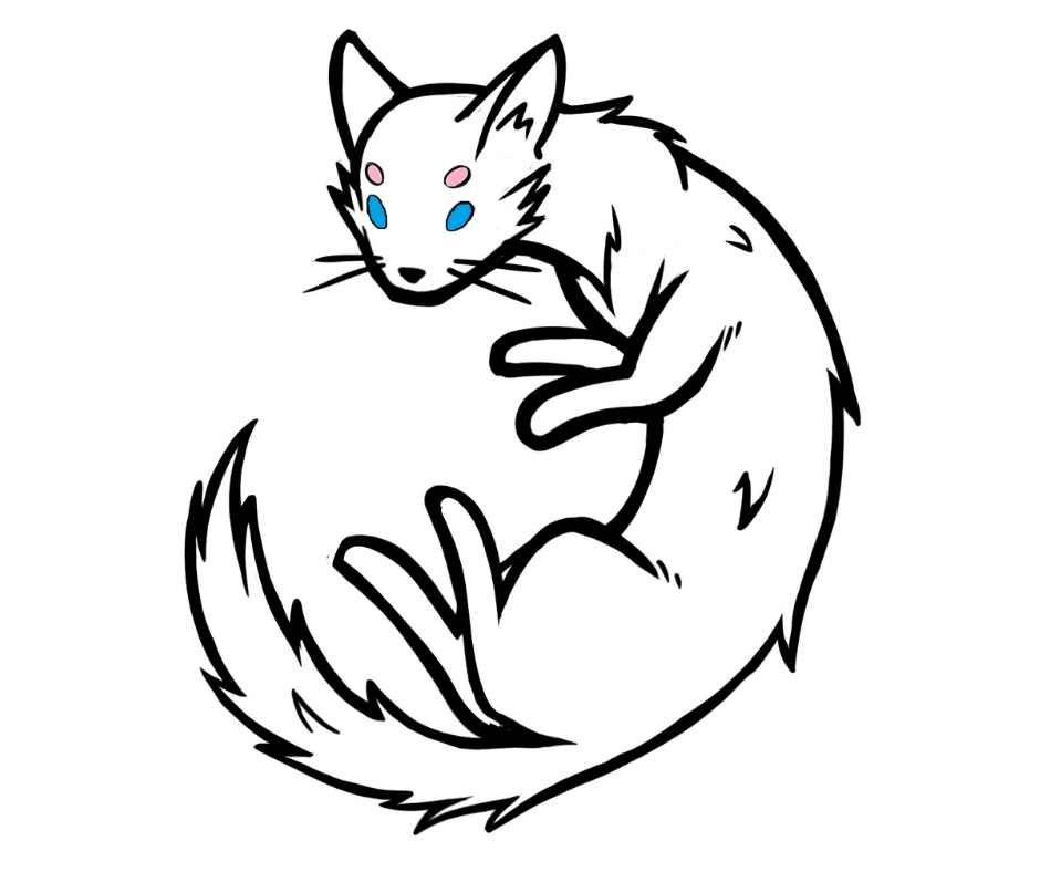 Kimki Enamel Pin
