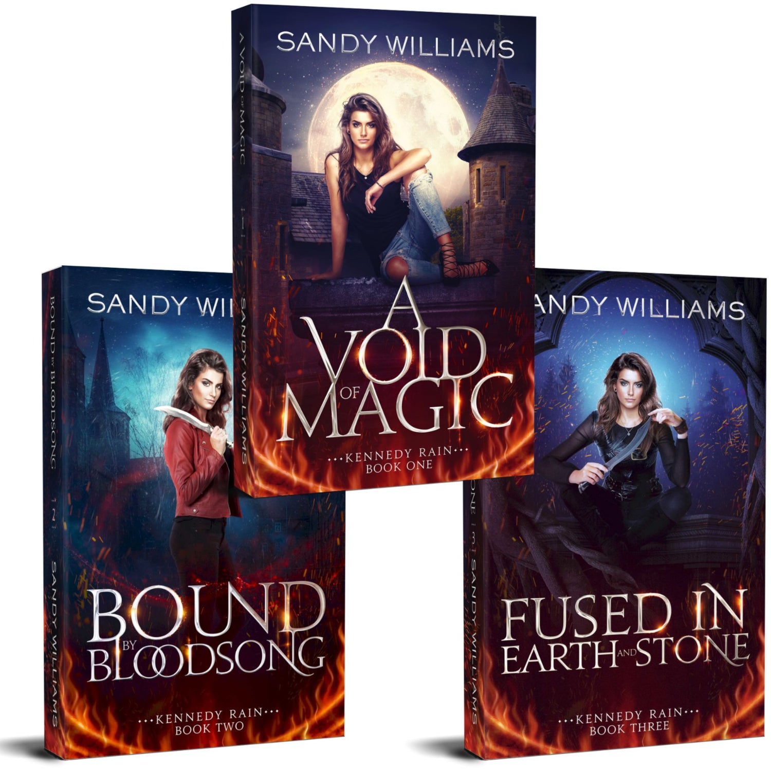 Kennedy Rain urban fantasy slow burn romance sandy williams