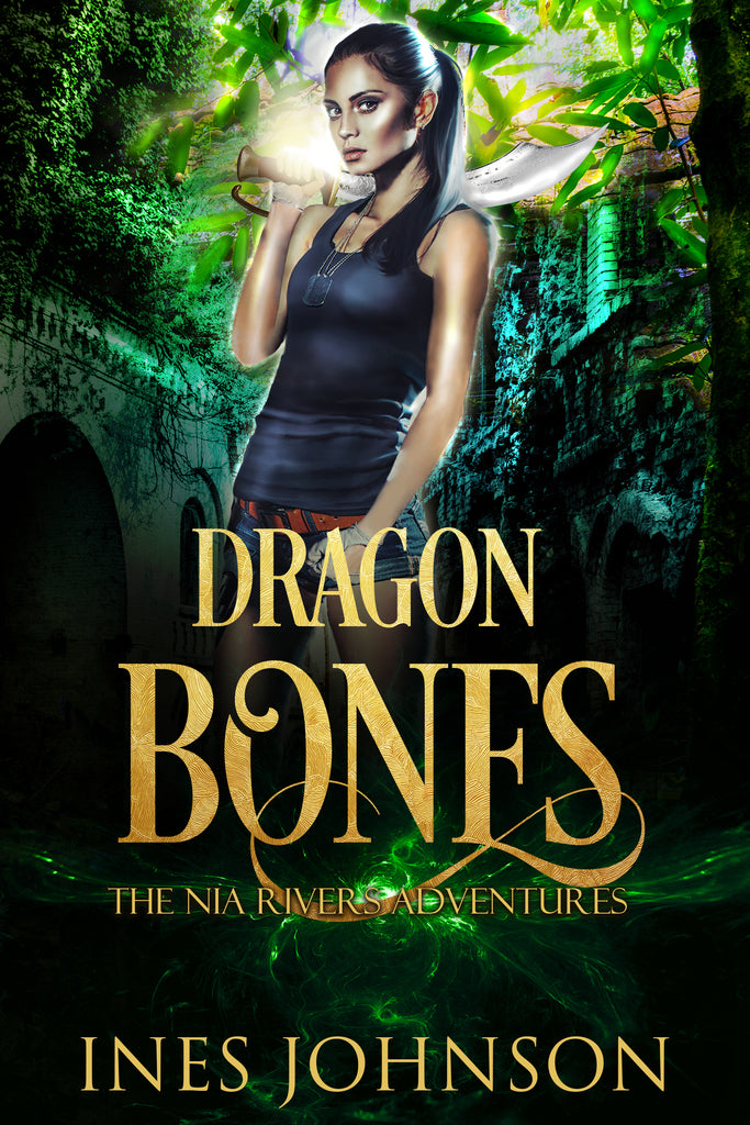 Dragon Bones by Ines Johnson urban fantasy slow burn romance