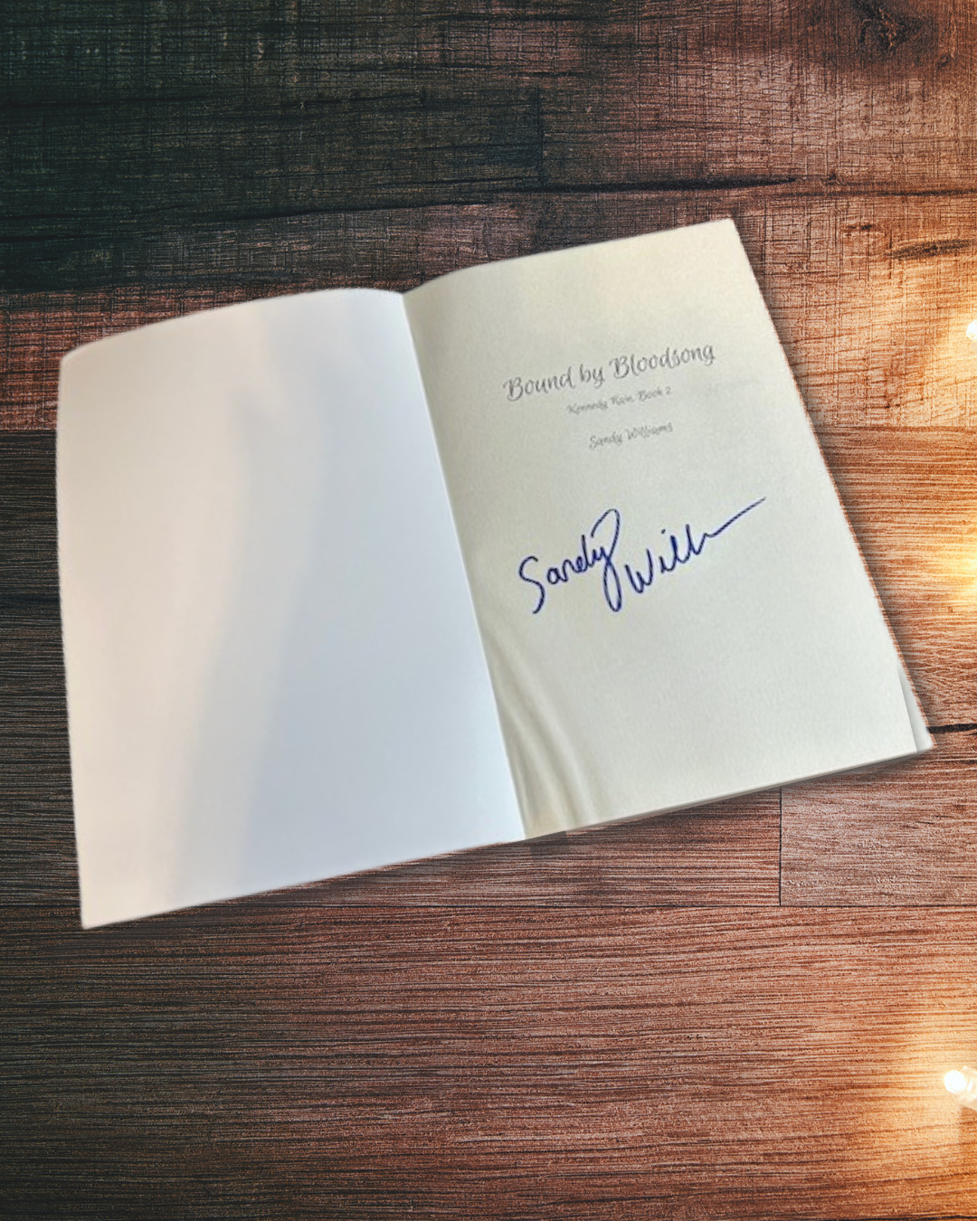 Bound by Bloodsong - SIGNED PAPERBACK