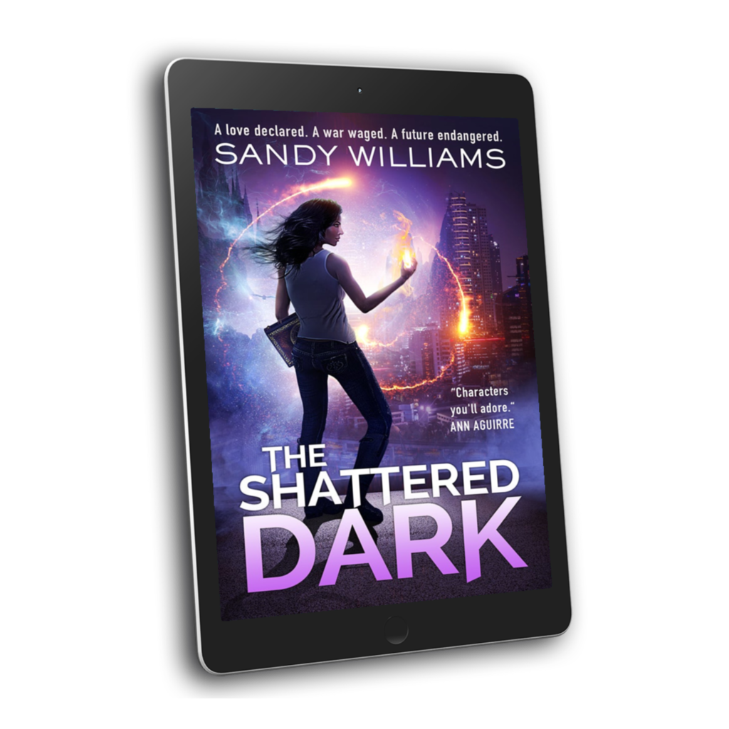 The Shattered Dark best urban fantasy slow burn romance sandy williams